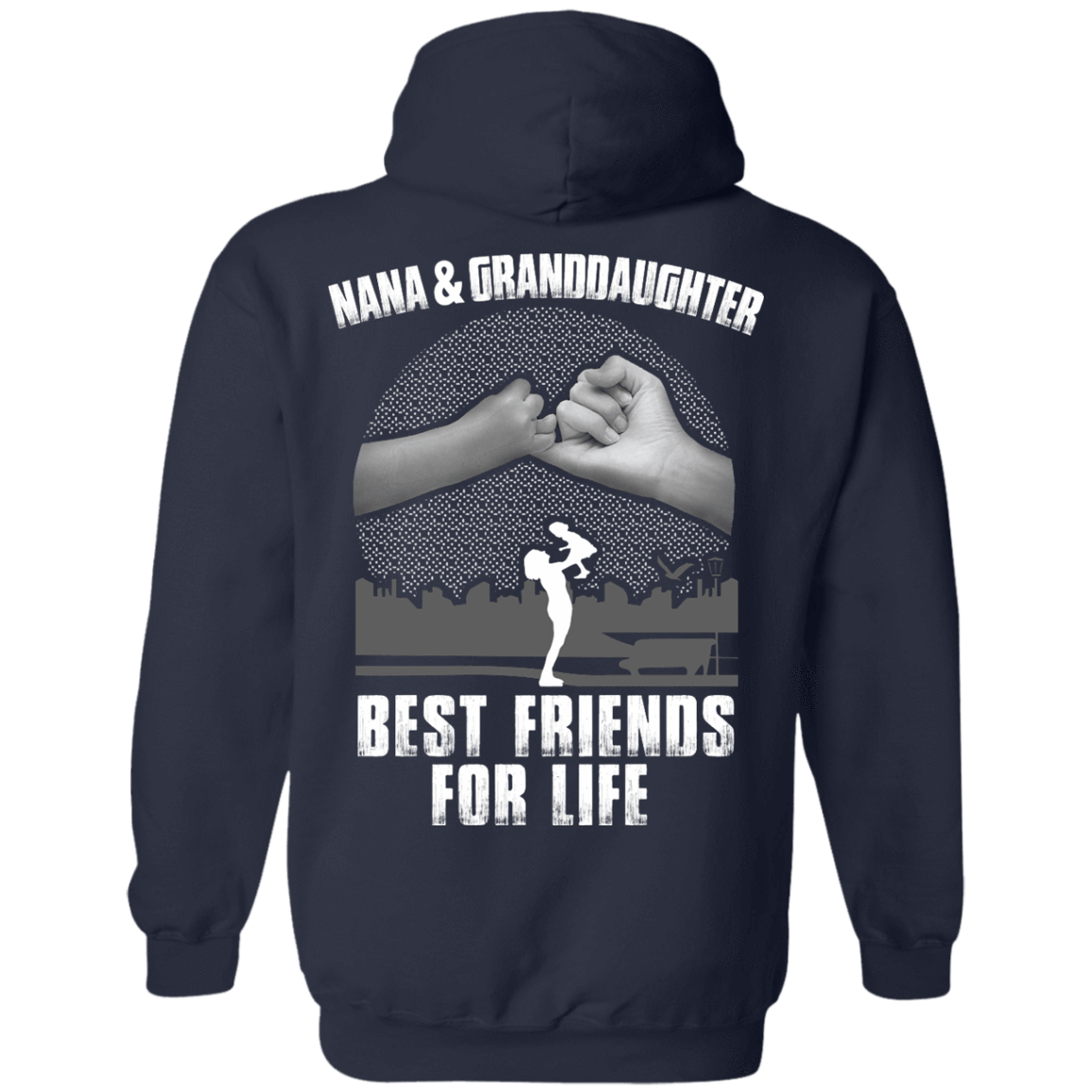 Nana and Granddaughter Best Friends For Life T-Shirt & Hoodie | Teecentury.com
