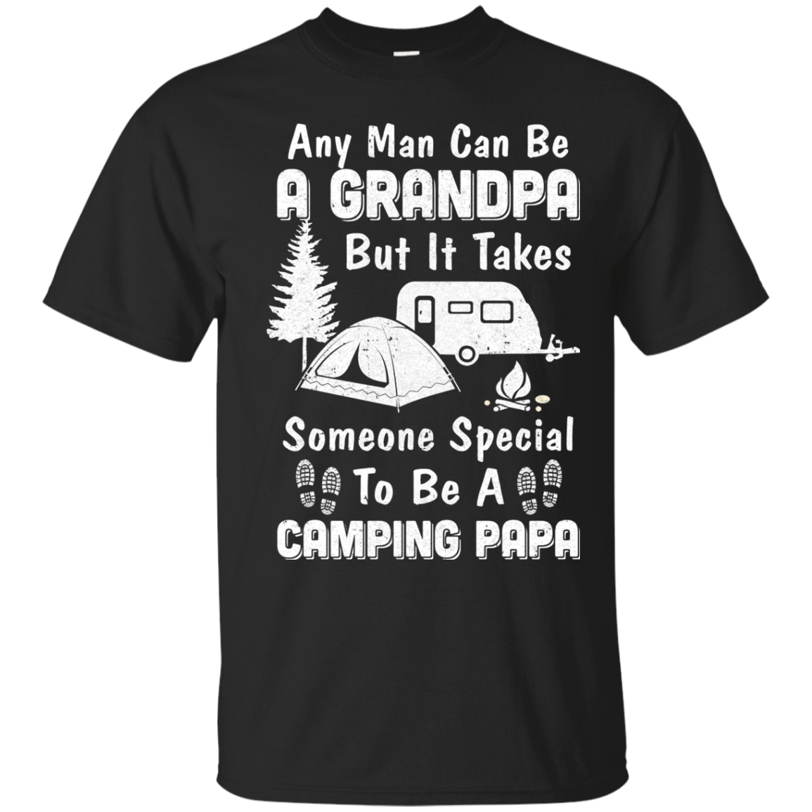 Camping Papa Grandpa Fathers Day Gift T-Shirt & Hoodie | Teecentury.com