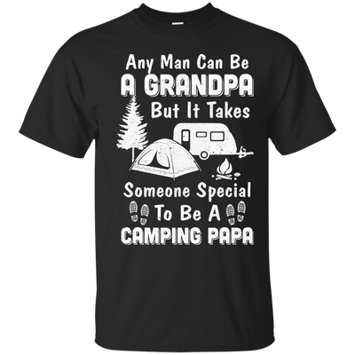 Camping Papa Grandpa Fathers Day Gift T-Shirt & Hoodie | Teecentury.com