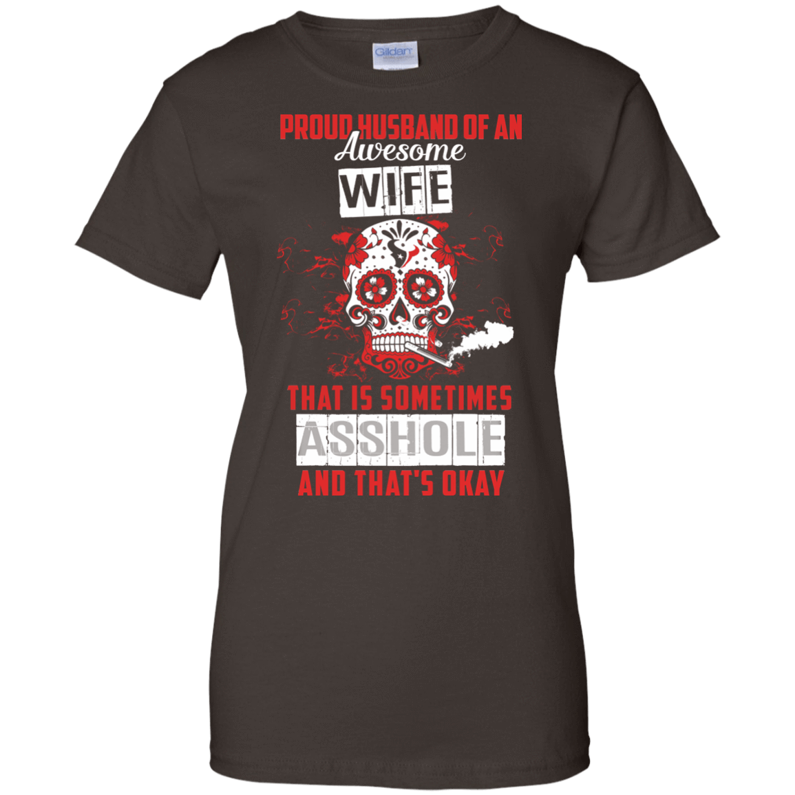 Proud Husband Of An Awesome Wife T-Shirt & Hoodie | Teecentury.com