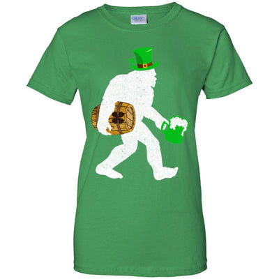 Shamrock Irish Drunk Bigfoot St Patrick's Day T-Shirt & Hoodie | Teecentury.com