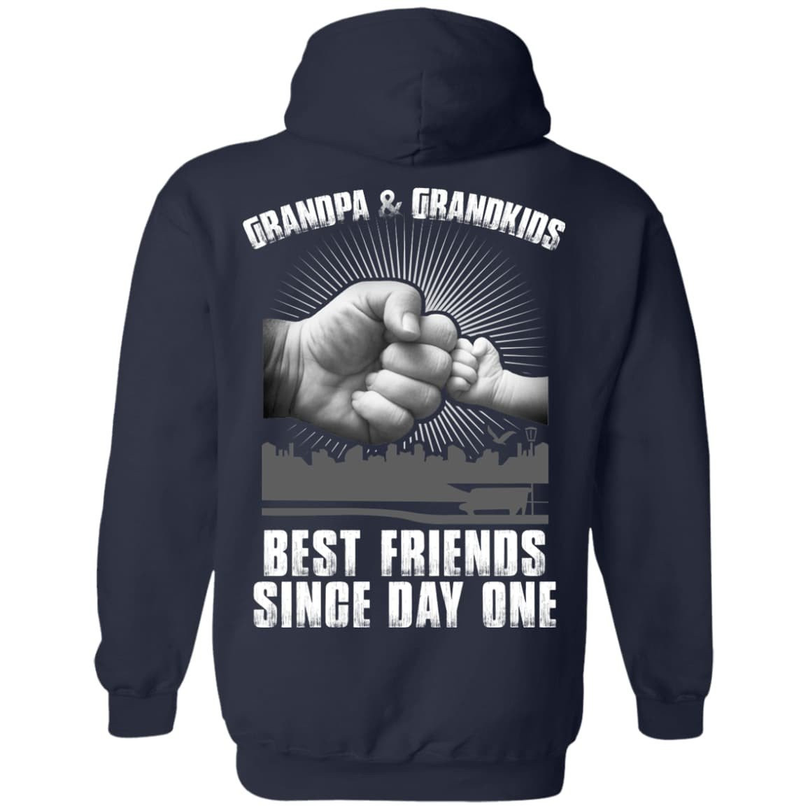 Grandpa And Grandkids Best Friends Single Day One T-Shirt & Hoodie | Teecentury.com