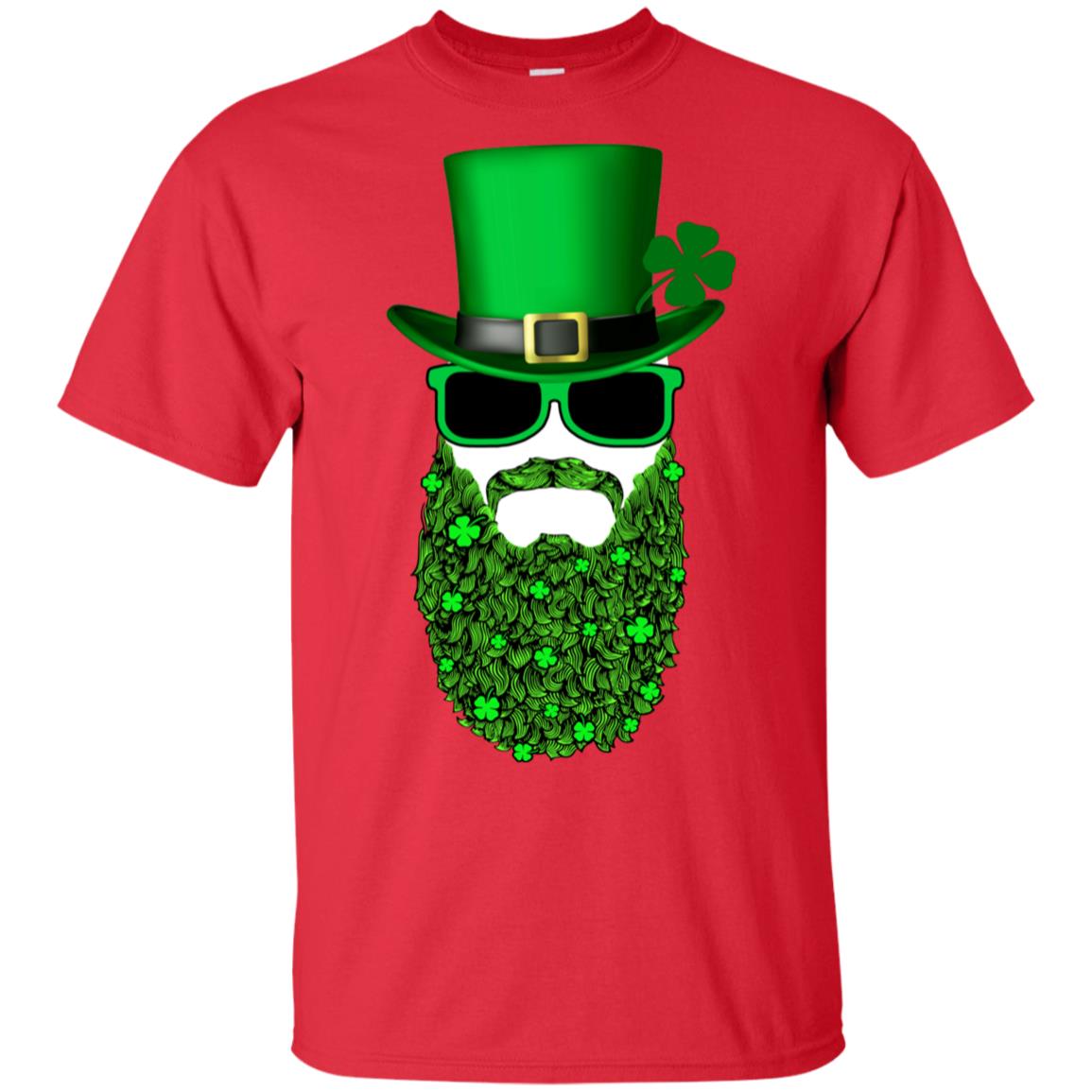 Bearded Man Moustache Leprechauns St Patrick's Day T-Shirt & Hoodie | Teecentury.com