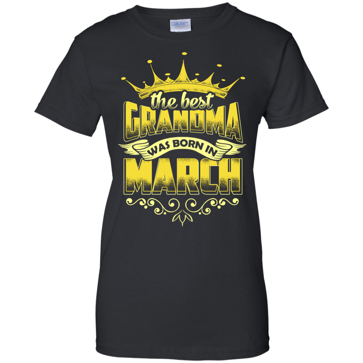 The Best Grandma Was Born In March T-Shirt & Hoodie | Teecentury.com