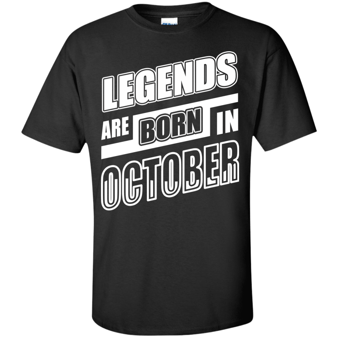 Legends are born in OCTOBER T-Shirt & Hoodie | Teecentury.com