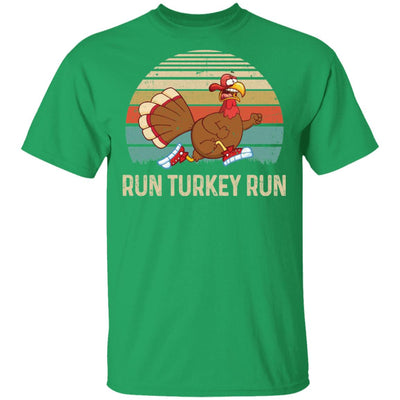 Run Like A Turkey On Thanksgiving Funny Running Runner Gift T-Shirt & Sweatshirt | Teecentury.com