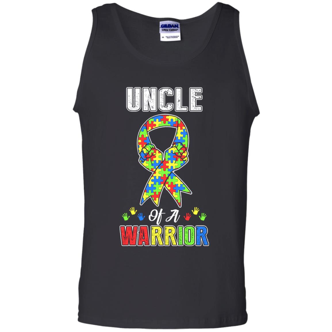 Uncle Of A Warrior Support Autism Awareness Gift T-Shirt & Hoodie | Teecentury.com