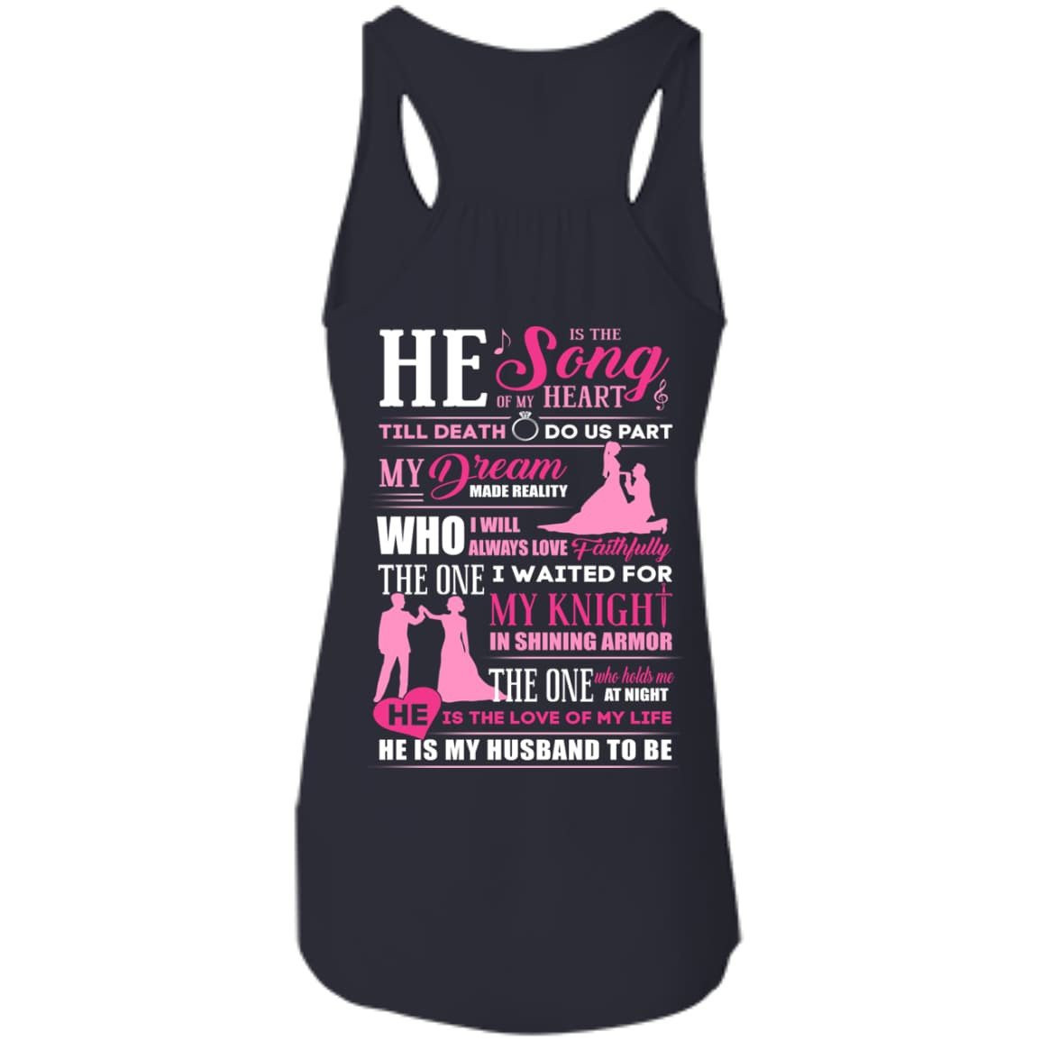 He is The Song Of My Heart He Is My Husband To Be T-Shirt & Hoodie | Teecentury.com