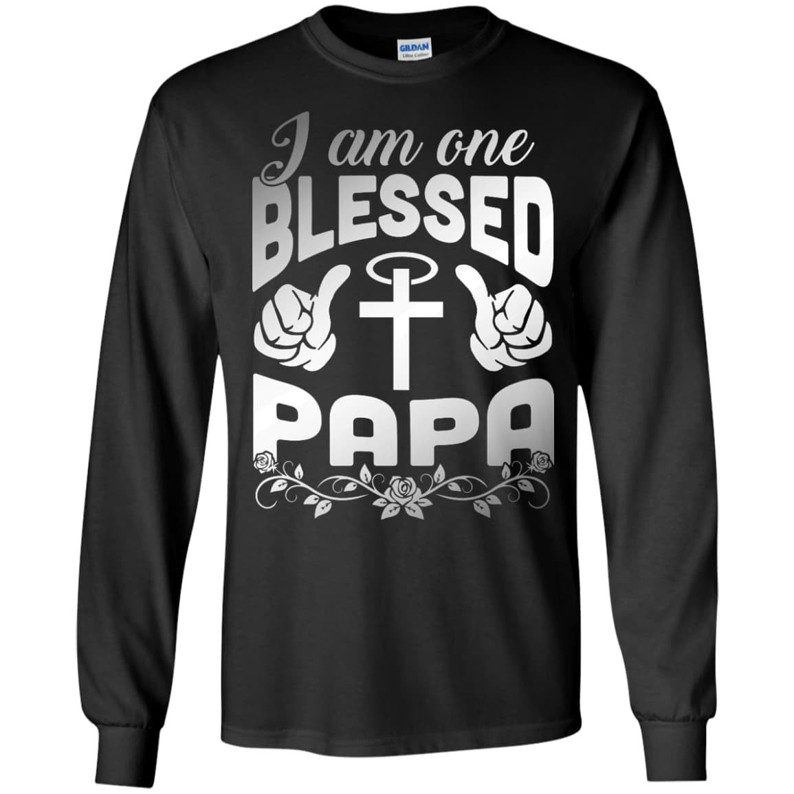 I Am One Blessed Papa T-Shirt & Hoodie | Teecentury.com