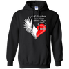 Mom Half My Heart Is In Heaven With My Angel T-Shirt & Hoodie | Teecentury.com