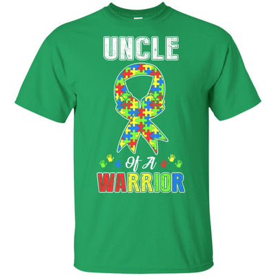 Uncle Of A Warrior Support Autism Awareness Gift T-Shirt & Hoodie | Teecentury.com