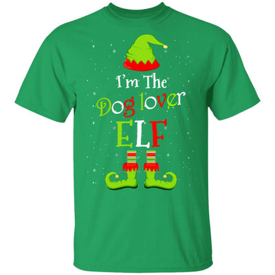 I'm The Dog Lover Elf Family Matching Funny Christmas Group Gift T-Shirt & Sweatshirt | Teecentury.com