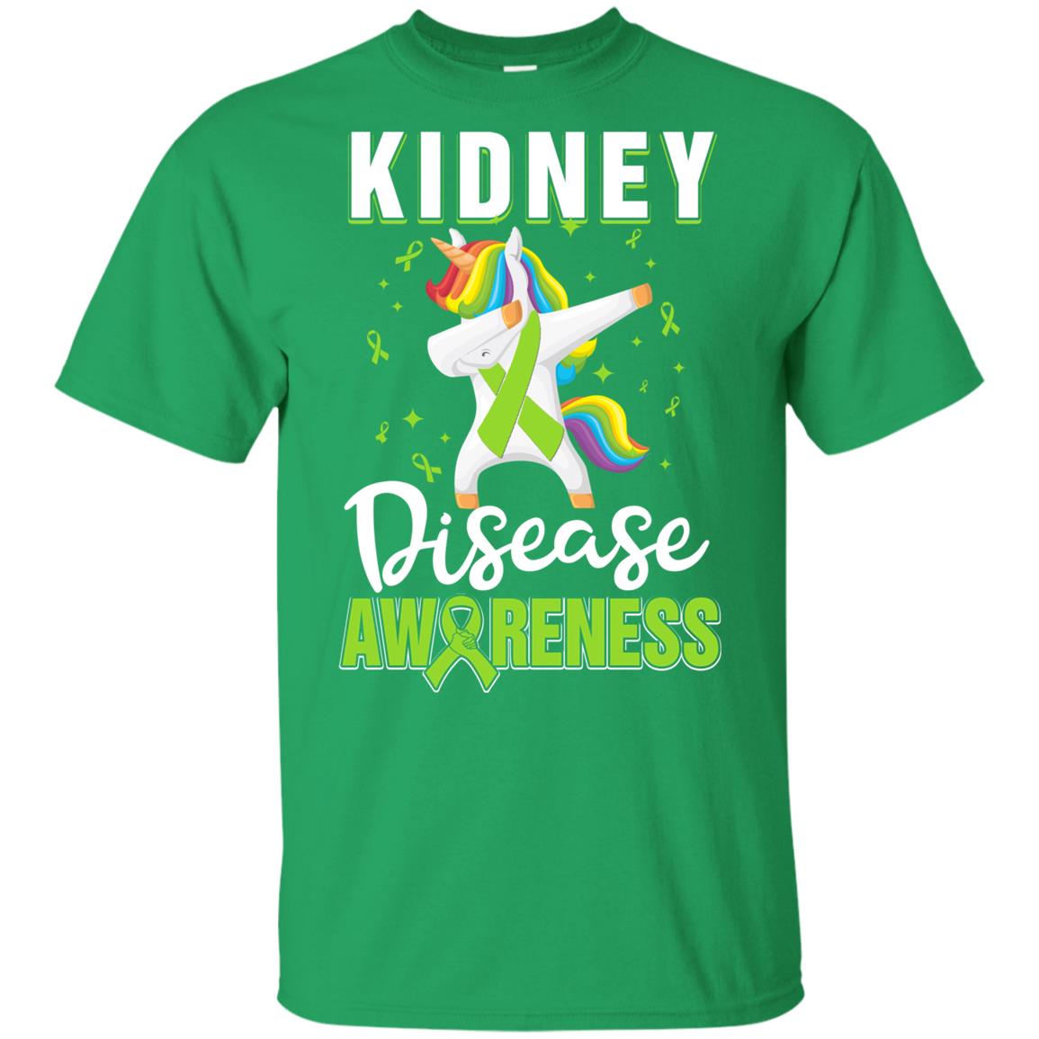 Inspirational Kidney Disease Awareness Unicorn Support Youth Youth Shirt | Teecentury.com