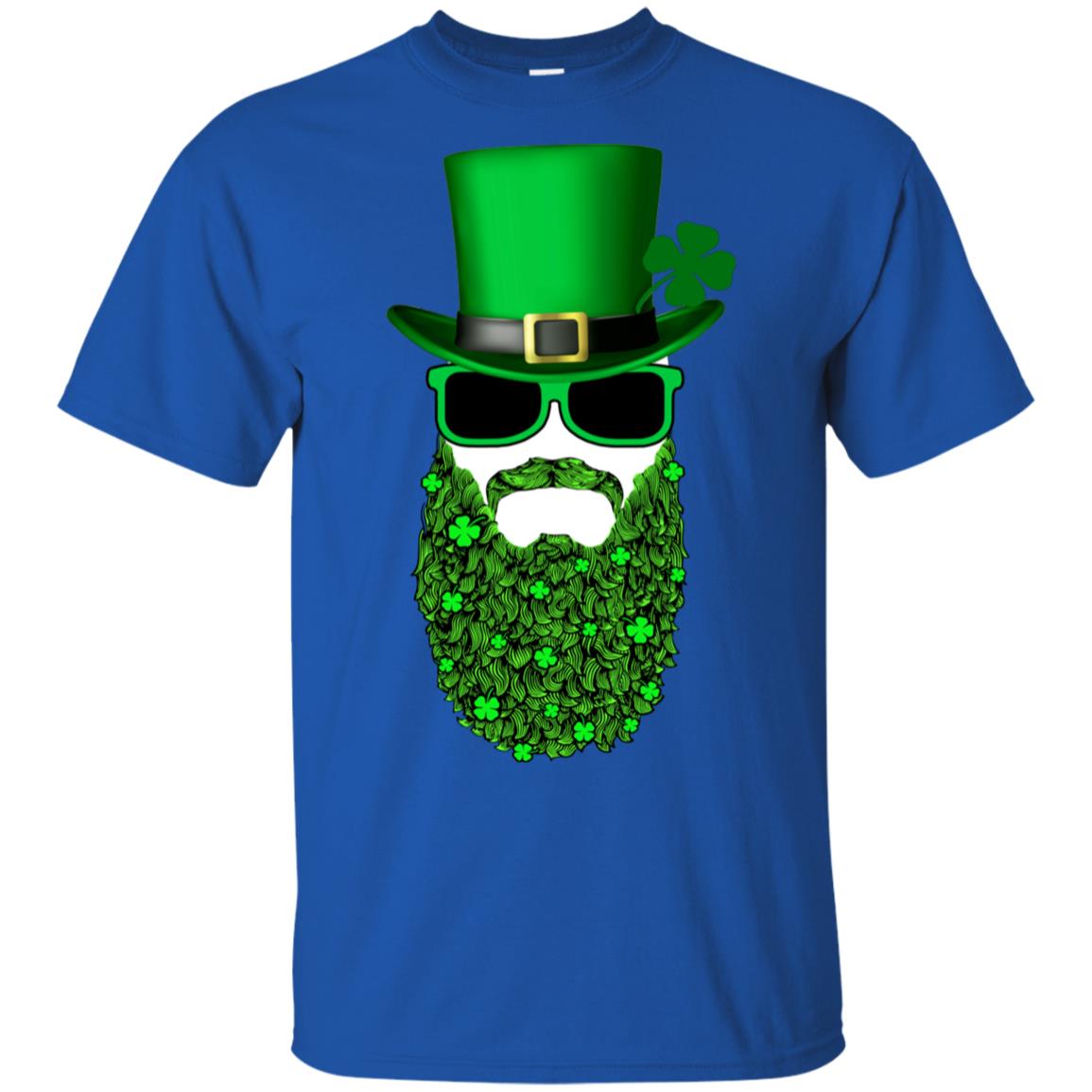 Bearded Man Moustache Leprechauns St Patrick's Day T-Shirt & Hoodie | Teecentury.com