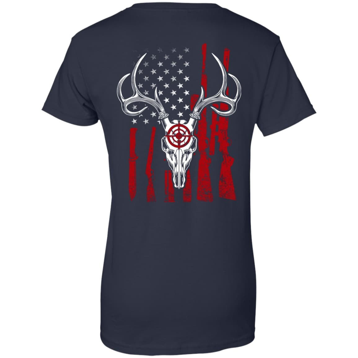 Deer Hunting American Flag T-Shirt & Hoodie | Teecentury.com