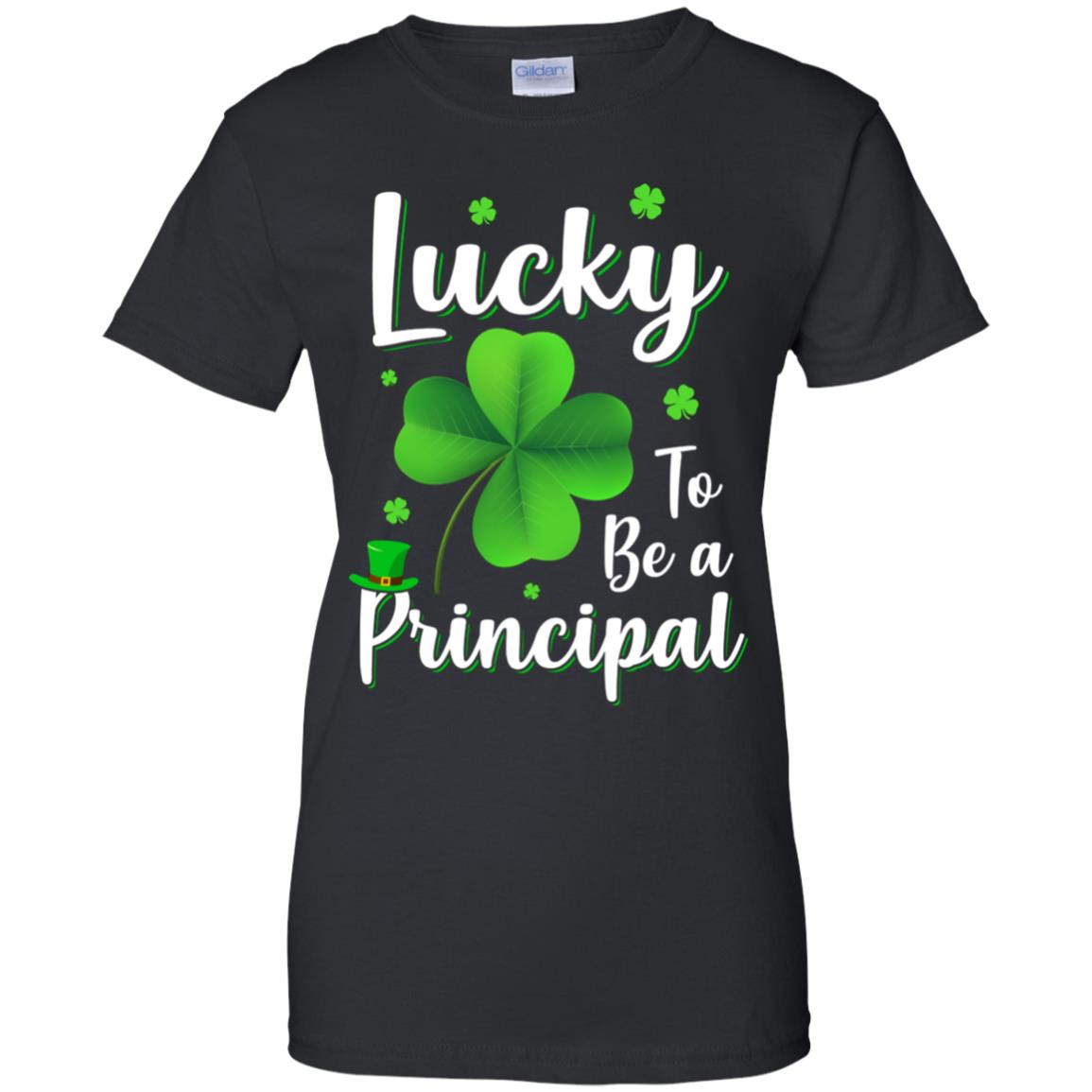School Gift Lucky To Be A Principal St Patricks Day T-Shirt & Hoodie | Teecentury.com