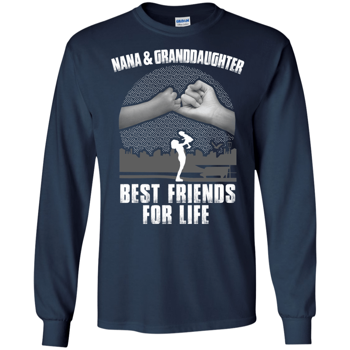 Nana and Granddaughter Best Friends For Life T-Shirt & Hoodie | Teecentury.com