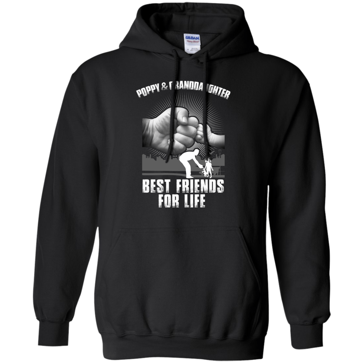 Poppy And Granddaughter best Friends For Life T-Shirt & Hoodie | Teecentury.com