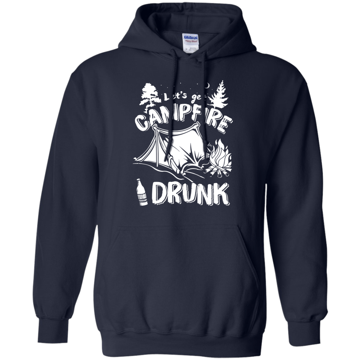 Let's Get Campfire Drunk T-Shirt & Hoodie | Teecentury.com