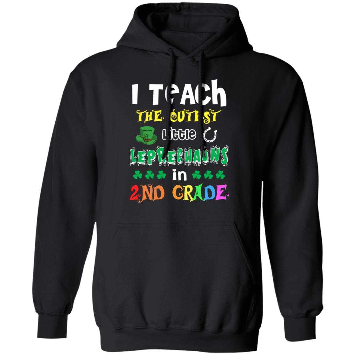 I Teach Cutest Leprechauns 2nd Grade Teacher St Patricks Day T-Shirt & Hoodie | Teecentury.com