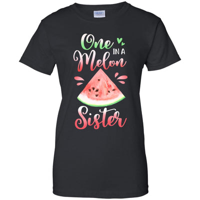 One In A Melon Sister Watermelon Funny Birthday Gifts T-Shirt & Hoodie | Teecentury.com