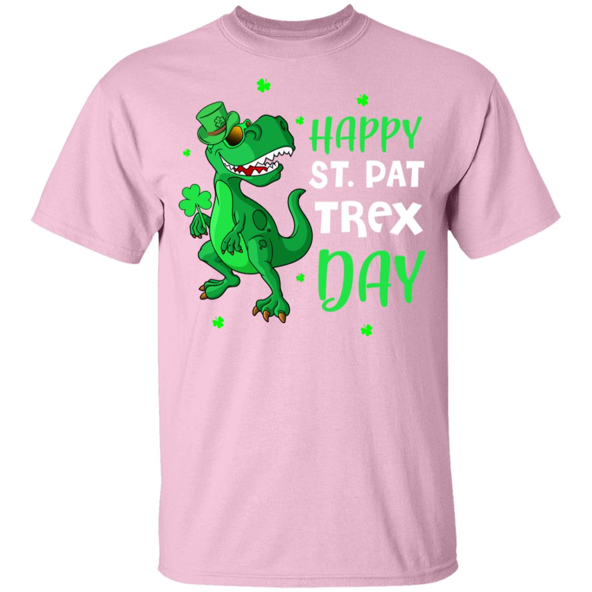 Happy St. Pat Trex Day Dinosaur St. Patrick's Day Youth Youth Shirt | Teecentury.com