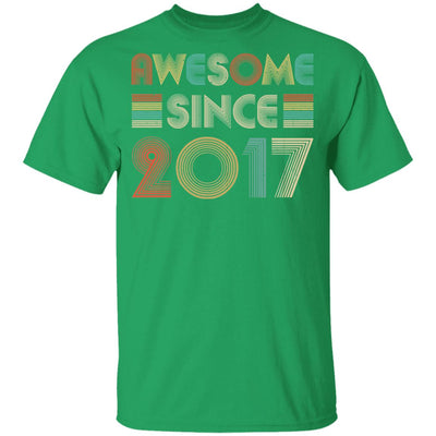 Awesome Since 2017 5th Birthday Gifts Youth Youth Shirt | Teecentury.com