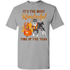 Schnauzer Autumn It's The Most Wonderful Time Of The Year T-Shirt & Hoodie | Teecentury.com