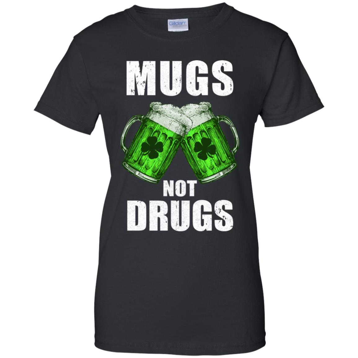 Vintage Mugs Not Drugs St Patrick Day Gift T-Shirt & Hoodie | Teecentury.com