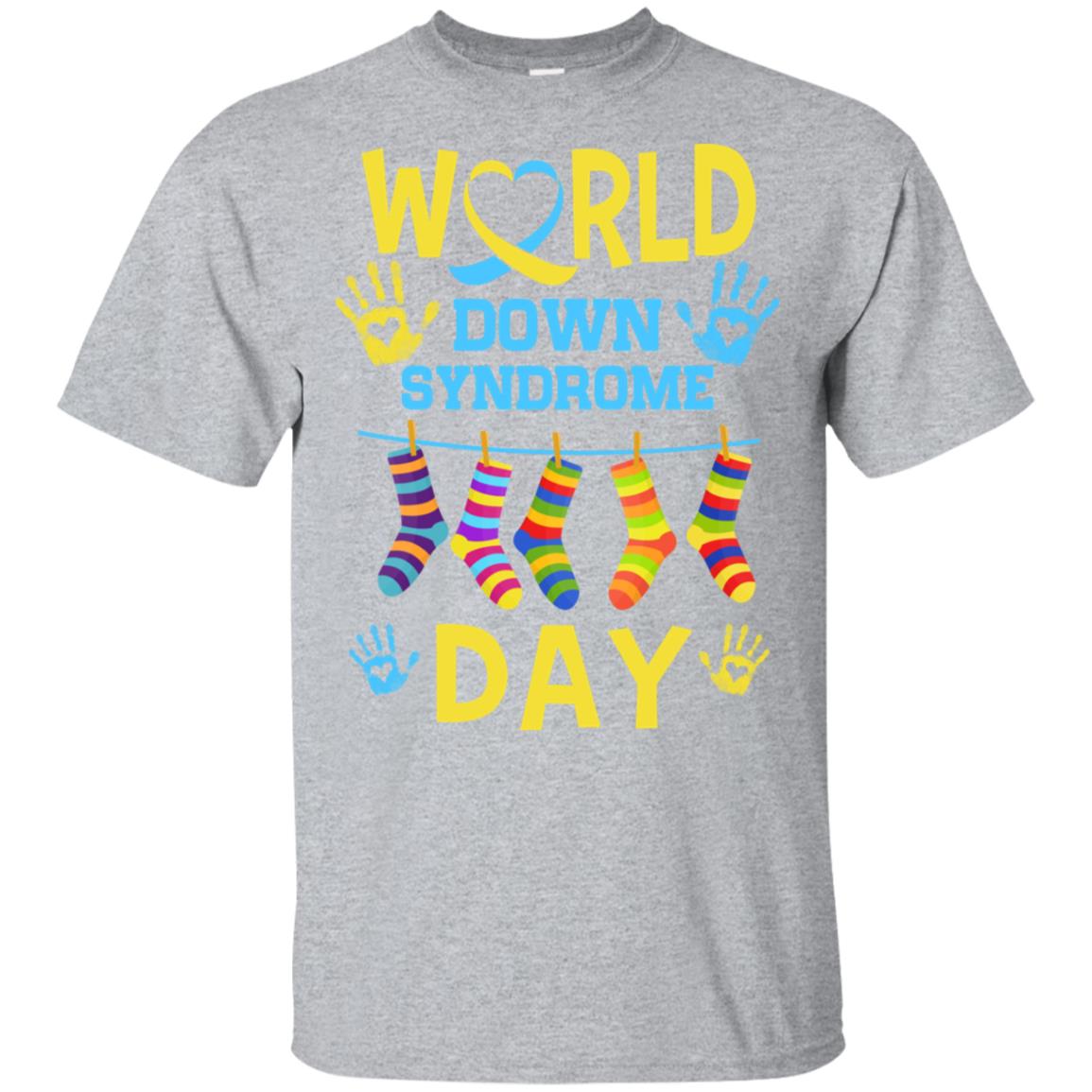 World Down Syndrome Day Gifts Dad Mom Kids Socks T-Shirt & Hoodie | Teecentury.com