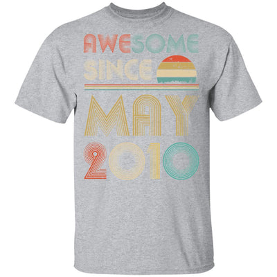 Awesome Since May 2010 Vintage 12th Birthday Gifts Youth Youth Shirt | Teecentury.com