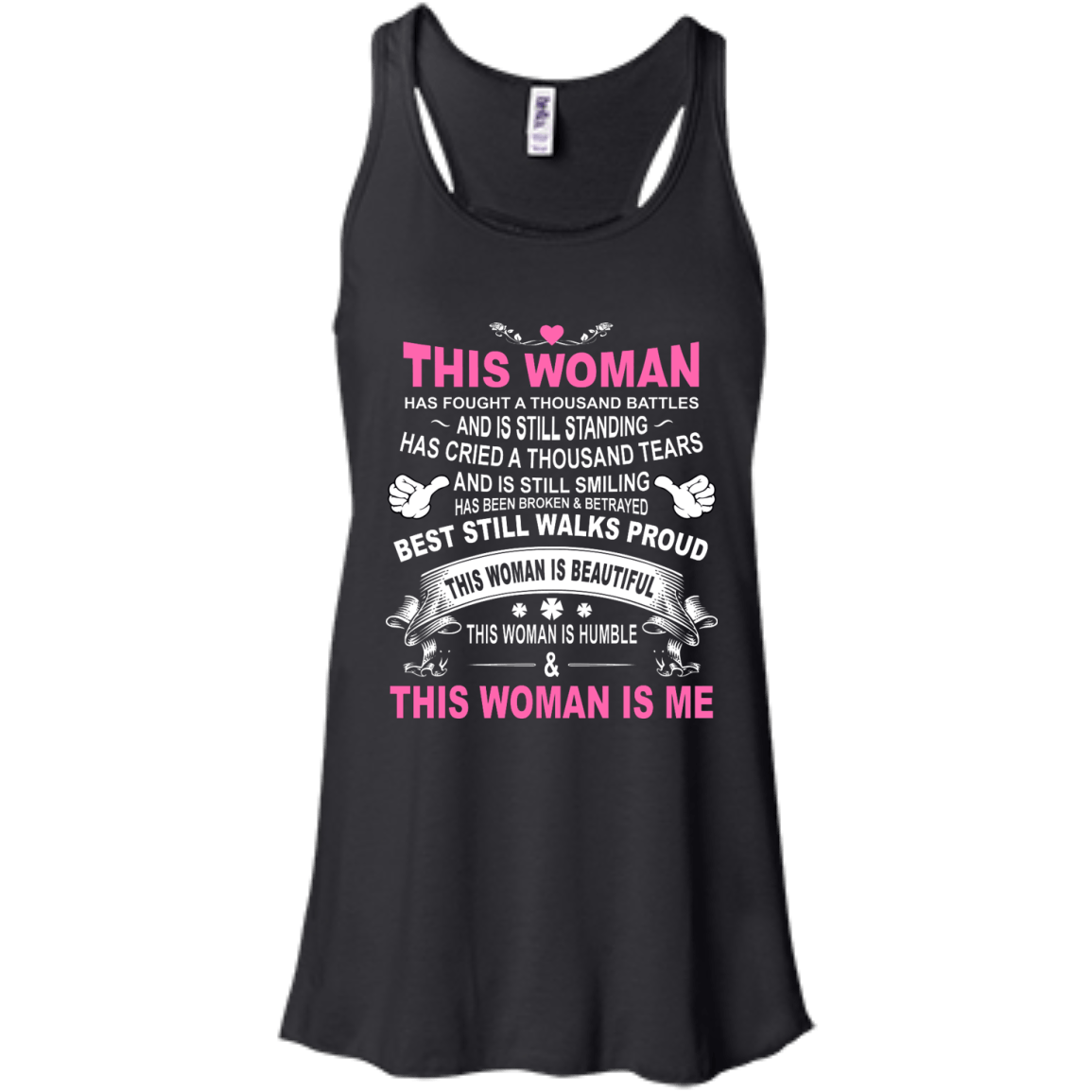 This Woman Has Fought A Thousand Battles This Woman Is Me T-Shirt & Tank Top | Teecentury.com