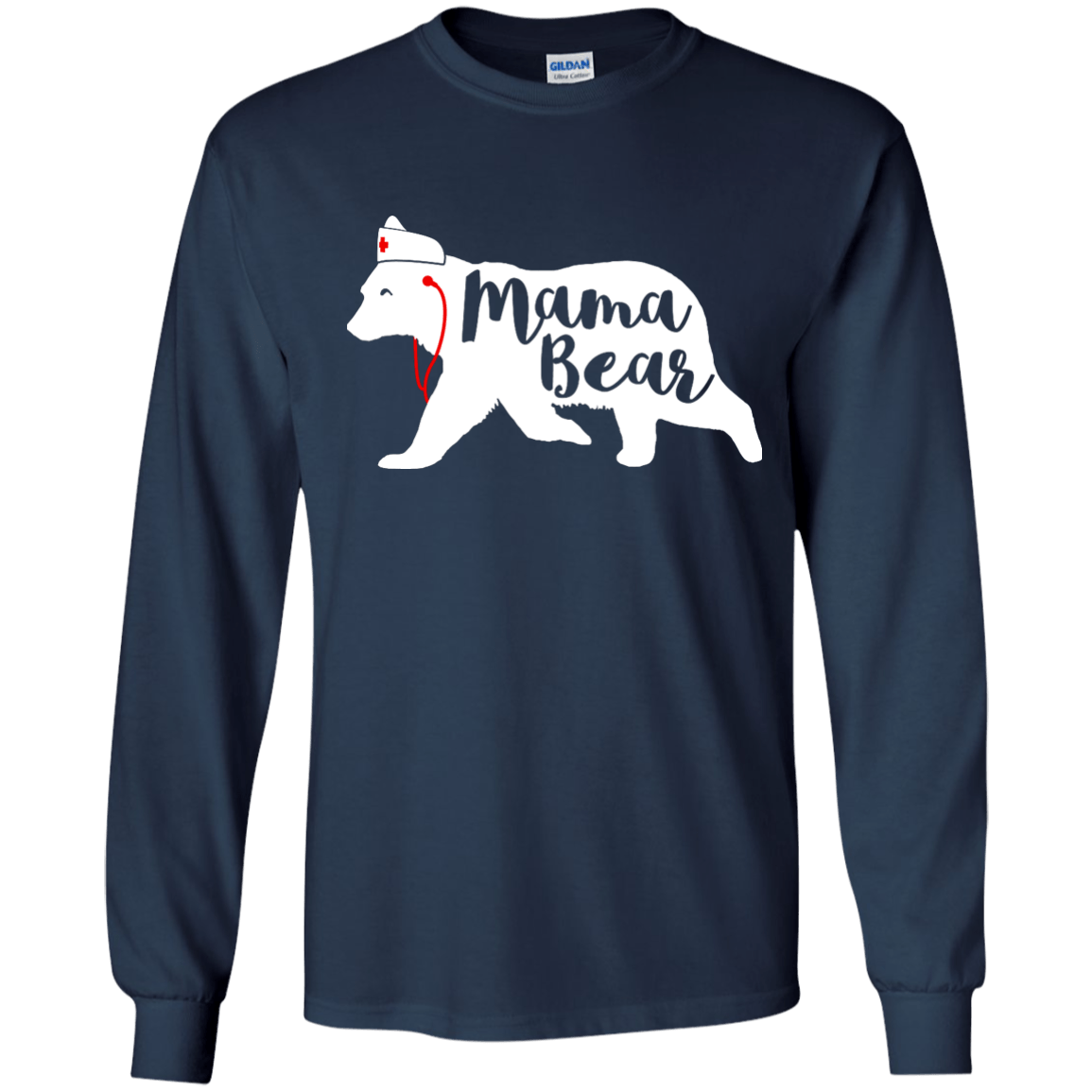 Nurse Mama Bear T-Shirt & Hoodie | Teecentury.com