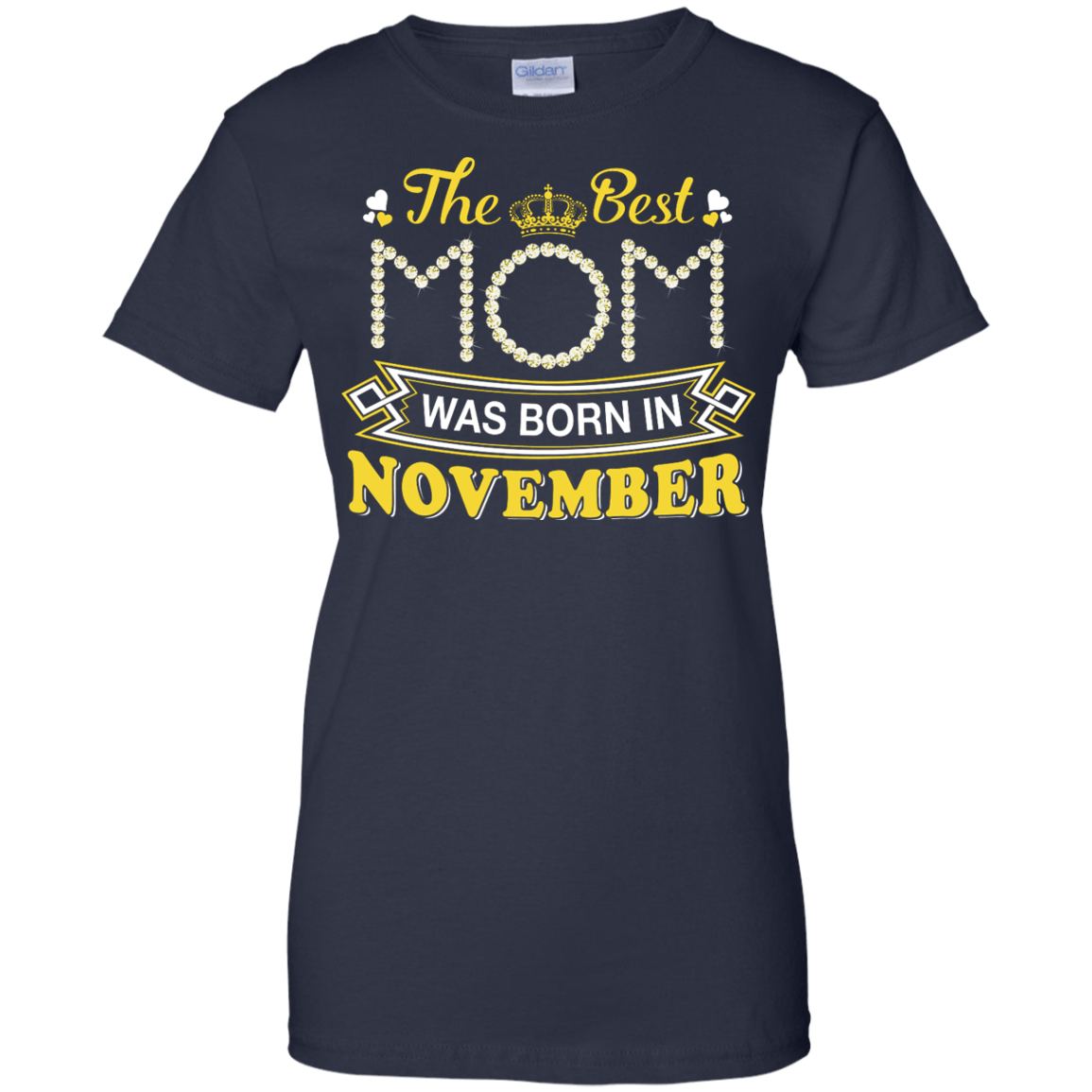 The Best Mom Was Born In November T-Shirt & Hoodie | Teecentury.com