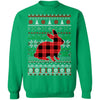 Rabbit Red Plaid Ugly Christmas Sweater Funny Gifts T-Shirt & Sweatshirt | Teecentury.com