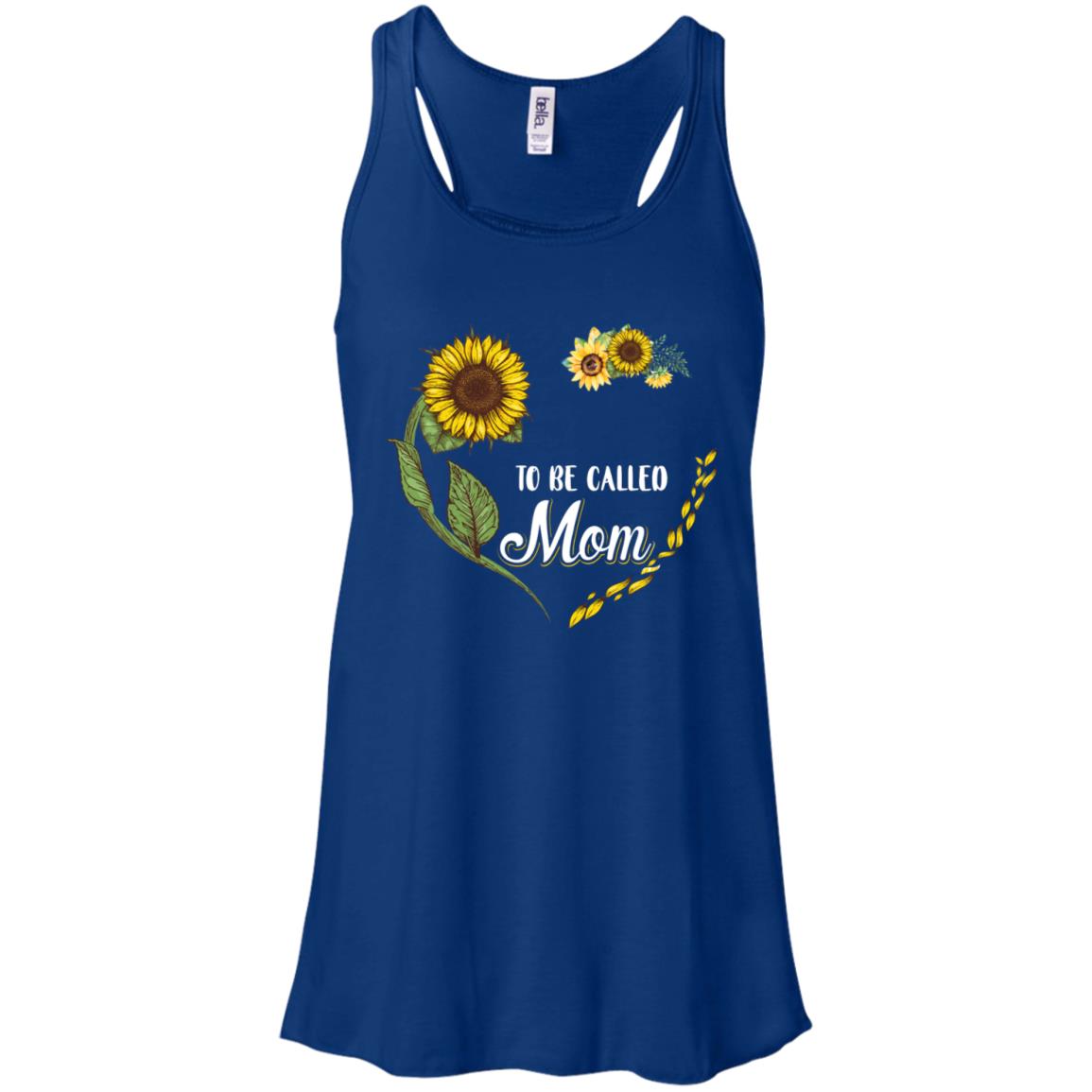 Blessed To Be Called Mom Sunflower Mothers Day Gift T-Shirt & Tank Top | Teecentury.com