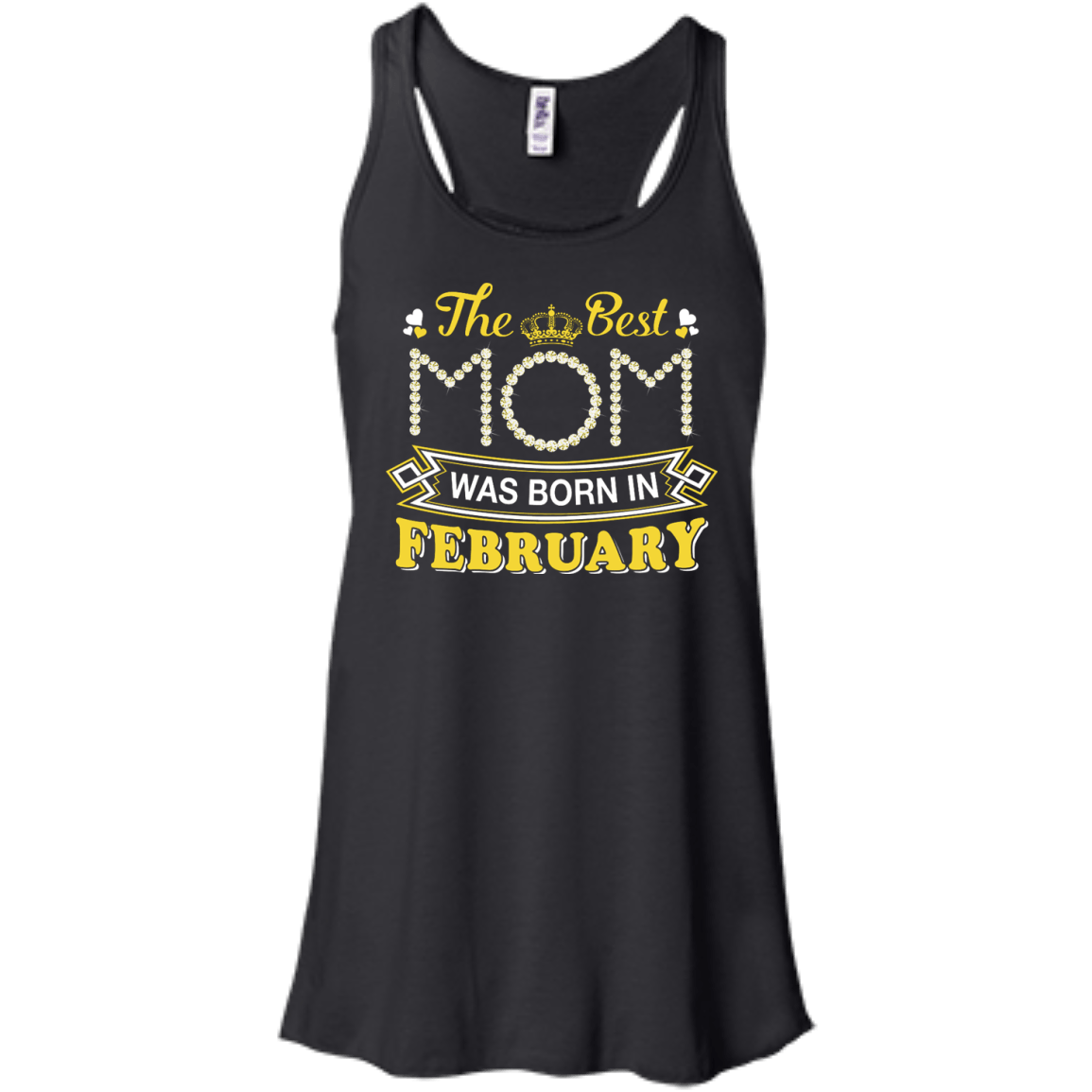 The Best Mom Was Born In February T-Shirt & Hoodie | Teecentury.com