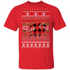 Dragon Red Plaid Ugly Christmas Sweater Funny Gifts T-Shirt & Sweatshirt | Teecentury.com