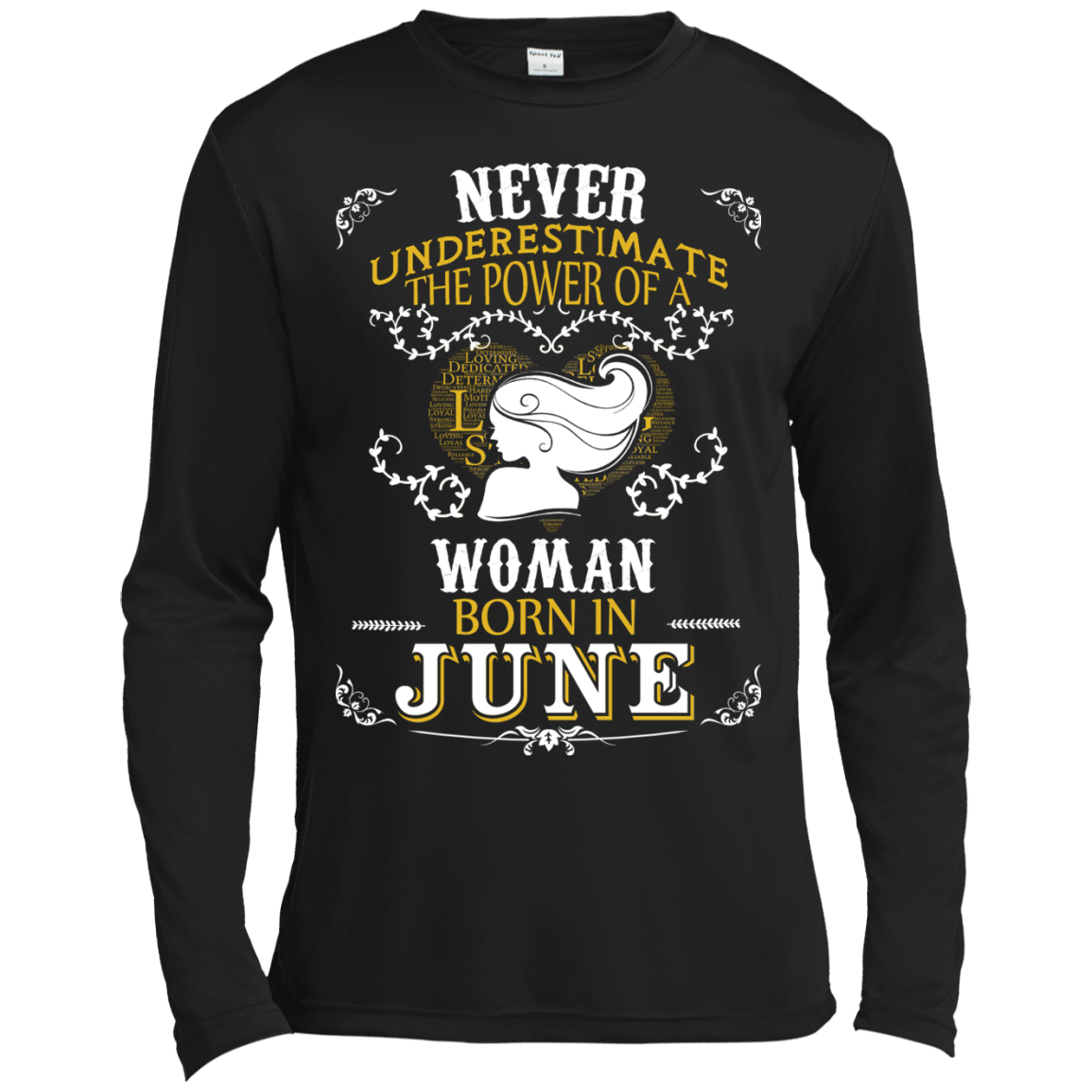 A Woman Born In JUNE T-Shirt & Hoodie | Teecentury.com