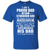 Lucky Dad Have A Stubborn Son Was Born In April T-Shirt & Hoodie | Teecentury.com