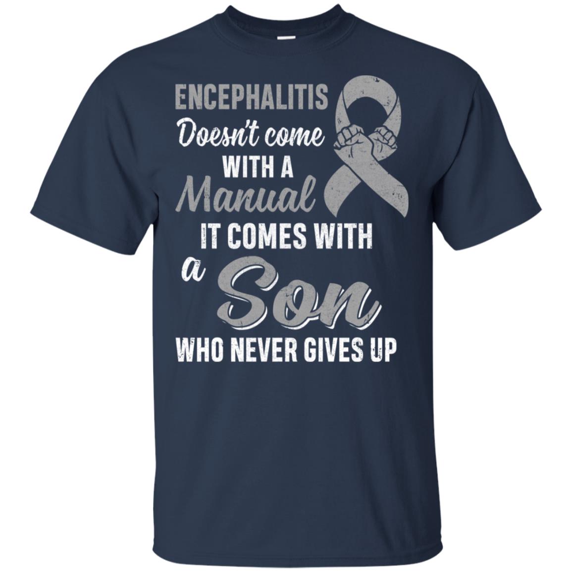 Encephalitis Awareness Son Warrior Gifts T-Shirt & Hoodie | Teecentury.com