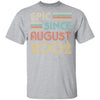 Epic Since August 2002 Vintage 20th Birthday Gifts T-Shirt & Hoodie | Teecentury.com