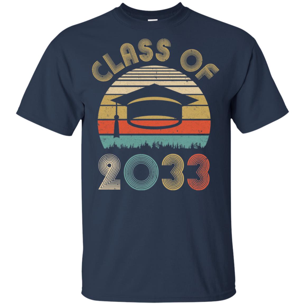 Class Of 2033 Grow With Me Graduation First Day Of School Youth Youth Shirt | Teecentury.com