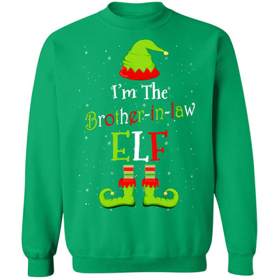 I'm The Brother-In-Law Elf Family Matching Funny Christmas Group Gift T-Shirt & Sweatshirt | Teecentury.com