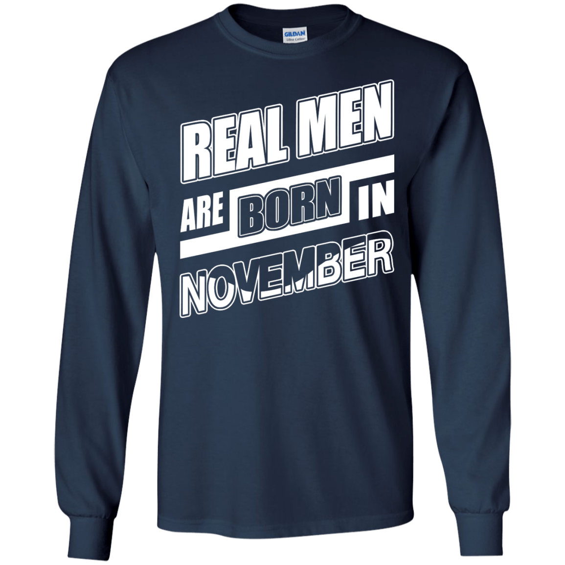 Real Men Are Born In November T-Shirt & Hoodie | Teecentury.com