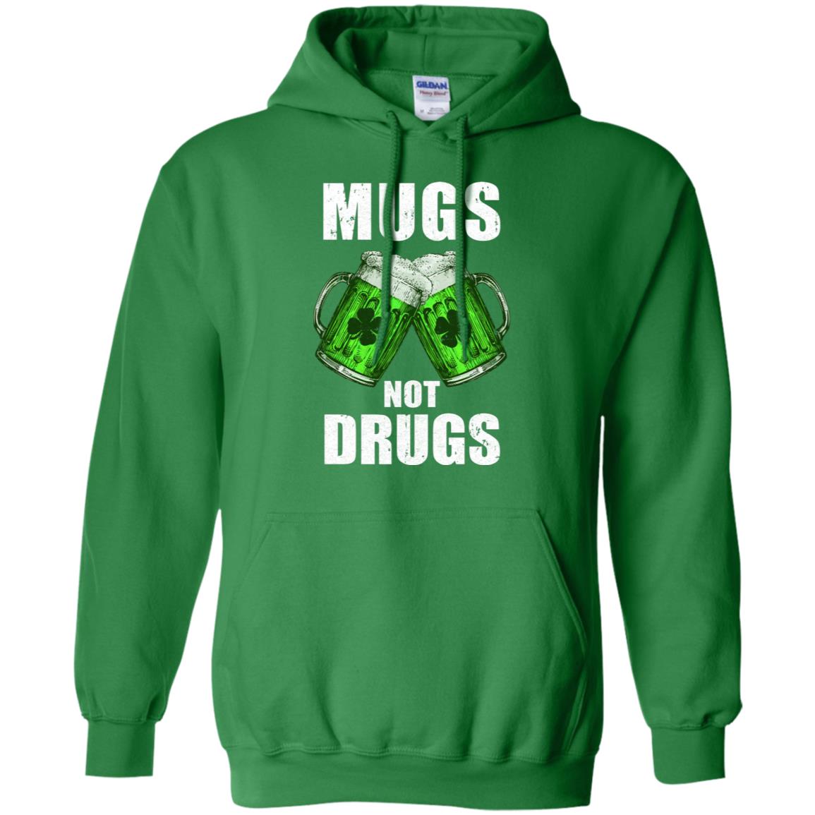 Vintage Mugs Not Drugs St Patrick Day Gift T-Shirt & Hoodie | Teecentury.com