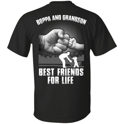 Boppa And Grandson Best Friends For Life T-Shirt & Hoodie | Teecentury.com