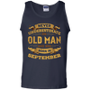 Never Underestimate An Old Man Who Was Born In September T-Shirt & Hoodie | Teecentury.com
