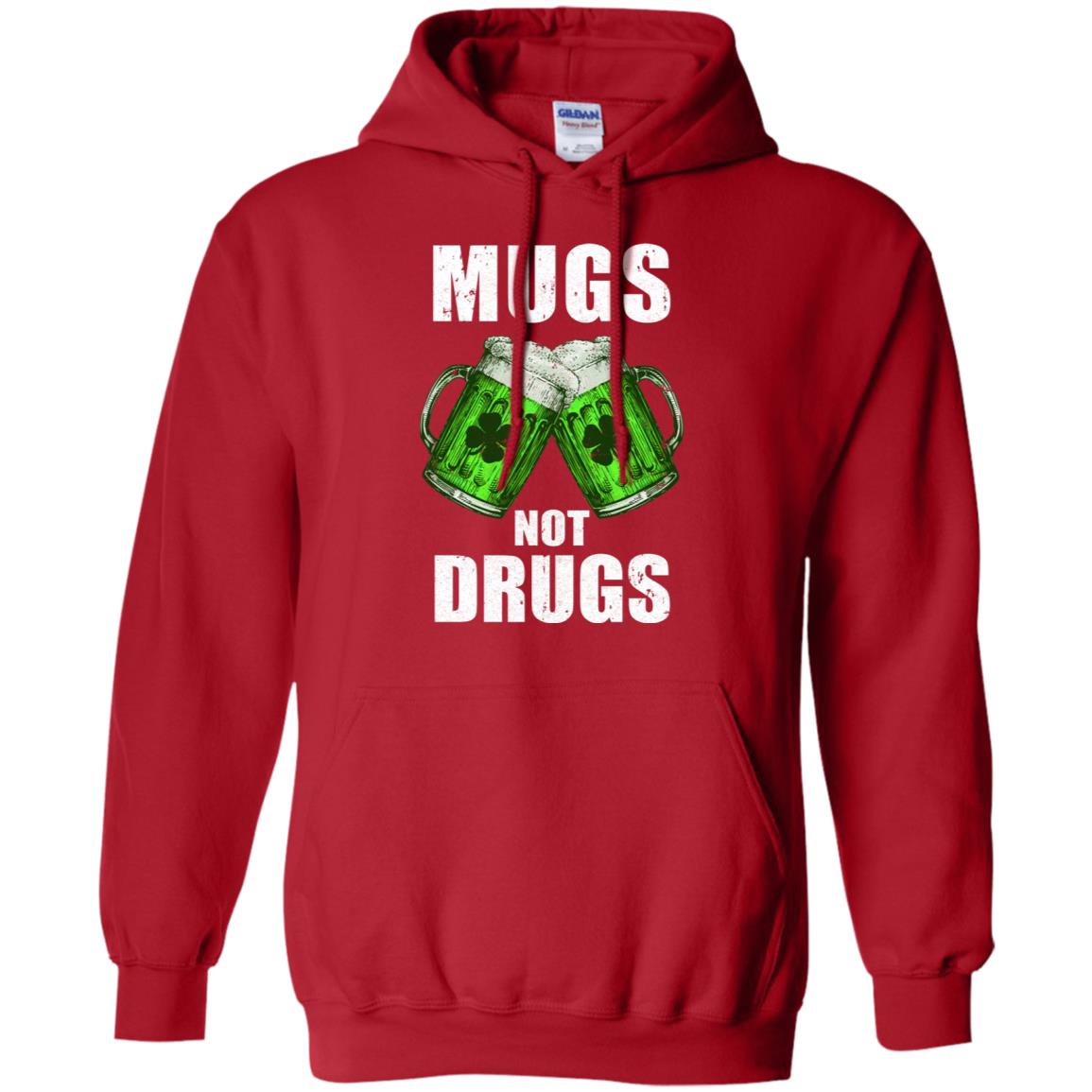Vintage Mugs Not Drugs St Patrick Day Gift T-Shirt & Hoodie | Teecentury.com