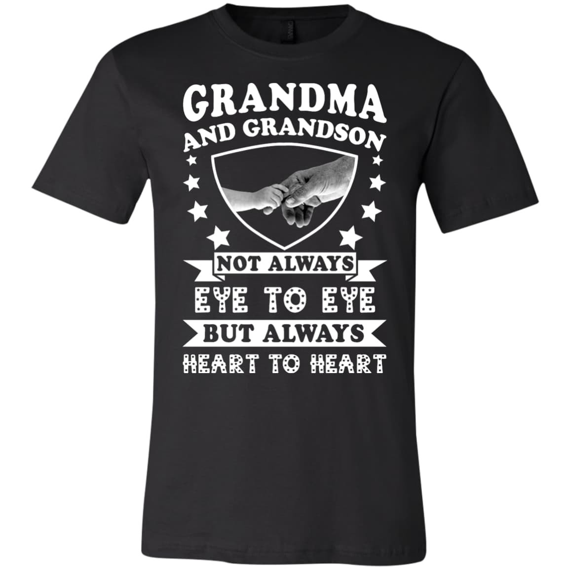 Grandma And Grandson Not Always Eye To Eye T-Shirt & Hoodie | Teecentury.com